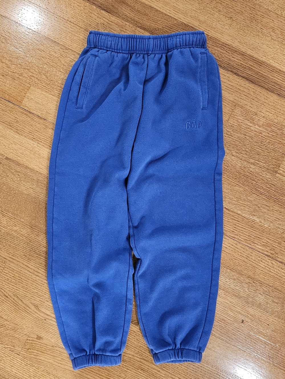 GAP Kids Girls Royal Blue/Purple Fleece Sweatpants Joggers Sz M (8)